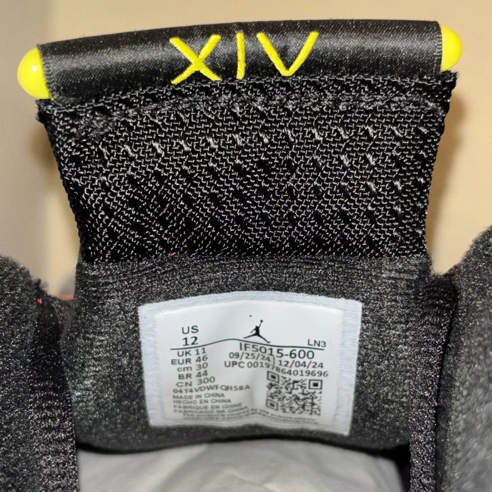 Air Jordan 14 Retro 'Ferrari' 2025 Size 12 IF5015-600